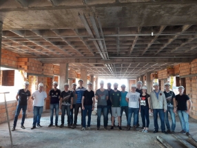 Visita técnica de acadêmicos do 9º período de Engenharia Civil